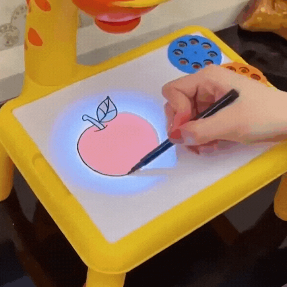Crianças Projeção Desenho Quadro de Pintura Mesa de Desenho