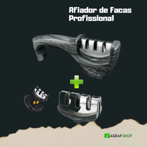 Afiador de Facas MF Pro Carbono Com Acessorio