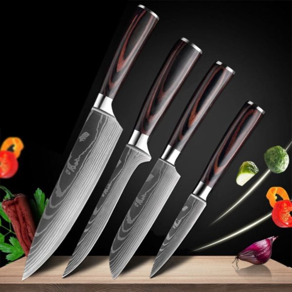 Kit de Facas Para Cozinha Profissional Chef 10 Peças - Agraf Shop