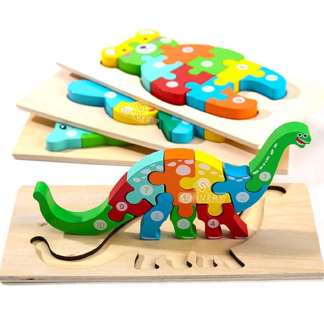Brinquedos Montessori De Lógica Infantil