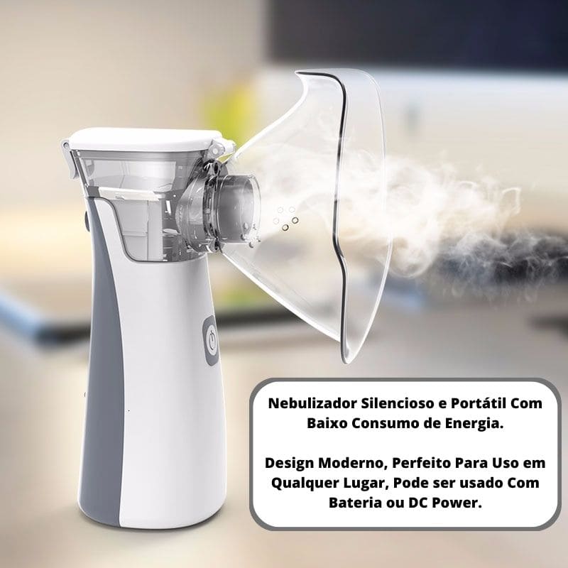 Mini Nebulizador Silencioso Portátil Com USB - Agraf Shop